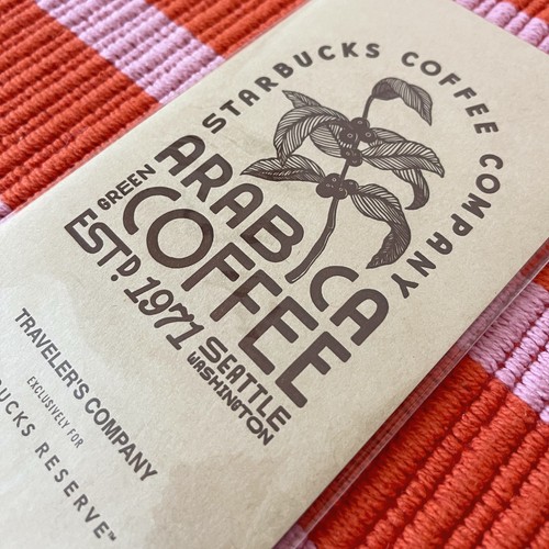 Traveler’s Notebook Starbucks Reserve Kraft Folder – Arabica
