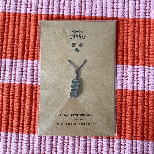 Starbucks × Traveler’s Company Pewter Charm – Coffee Bag - photo 2