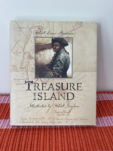 Treasure Island HC Illustrated by Robert Ingpen Blue Heron Books