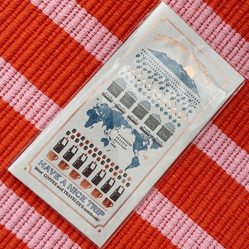 Traveler's Notebook Refill Regular Size Starbucks Coffee Journey