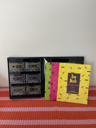 Rap Math 6 Cassette, 3 Book Kit (1993), Onword Learning - photo 3