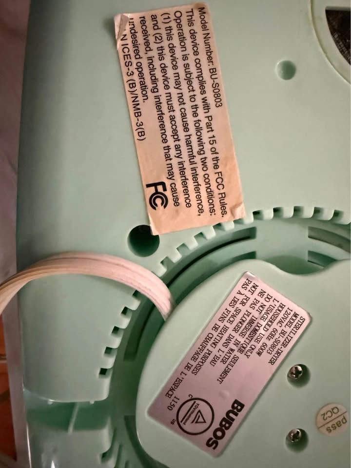 BUBOS BU-S0803 Sterilizer-Dryer - photo 3