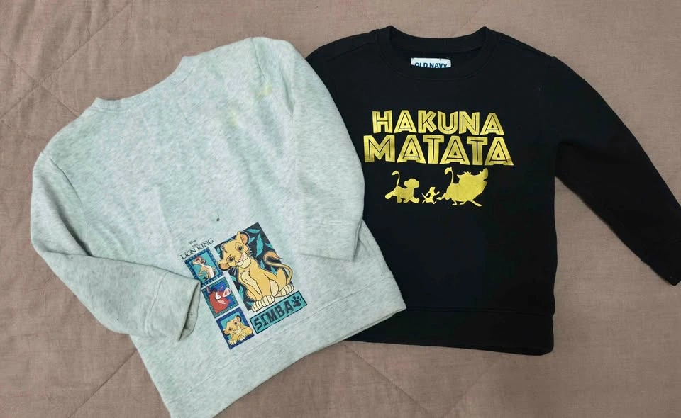 Old Navy Disney The Lion King Sweatshirts DUO- 4T - photo 2