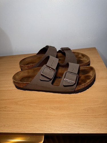 Birkenstock Arizona Men's Gray Slide Sandals 2-Strap Adjustable - photo 3