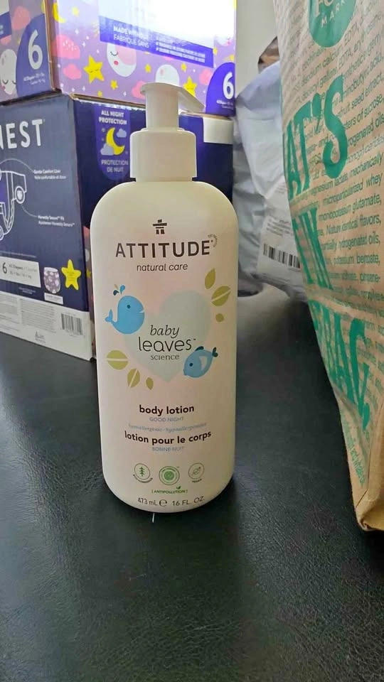 ATTITUDE Baby Leaves Body Lotion
