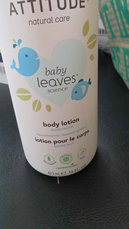 ATTITUDE Baby Leaves Body Lotion - photo 2