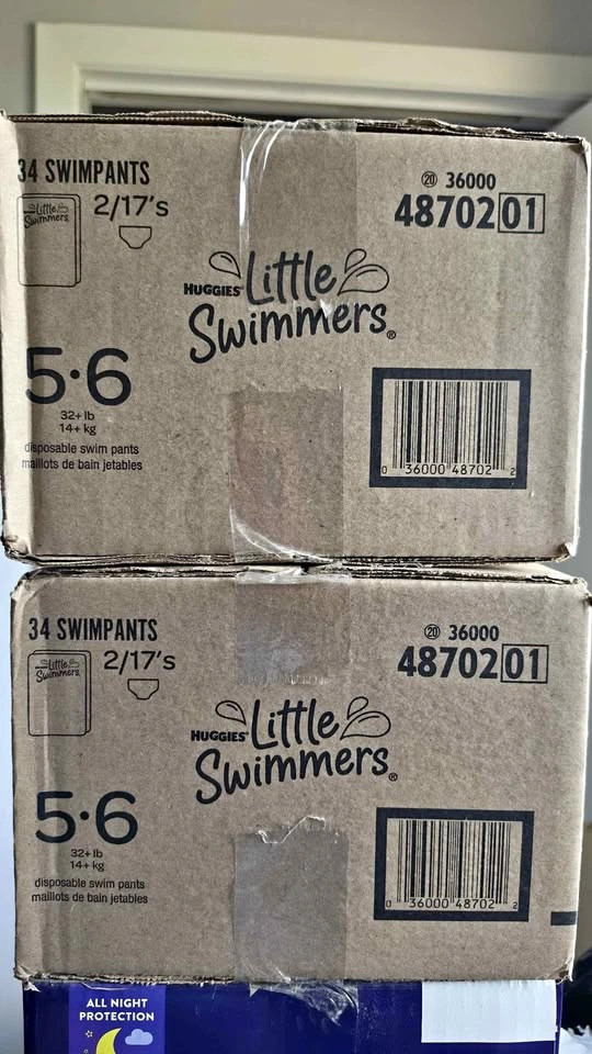 Huggies Little Swimmers Size 5-6, 68 Count