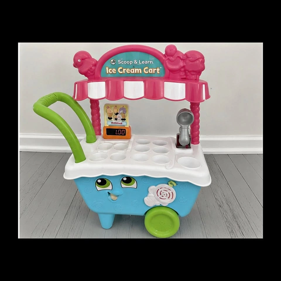 LeapFrog Scoop & Learn Ice Cream Cart 20+ Pieces New Open Box