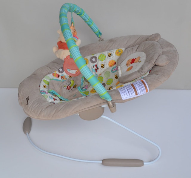 Disney Baby Winnie The Pooh Bouncer Seat With Sound & Vibration - photo 4