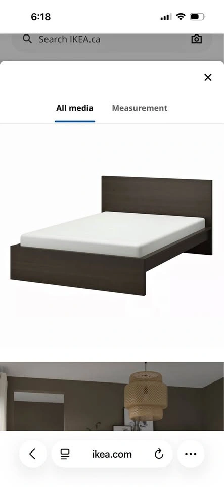 IKEA MALM Bed Frame (Full Size)