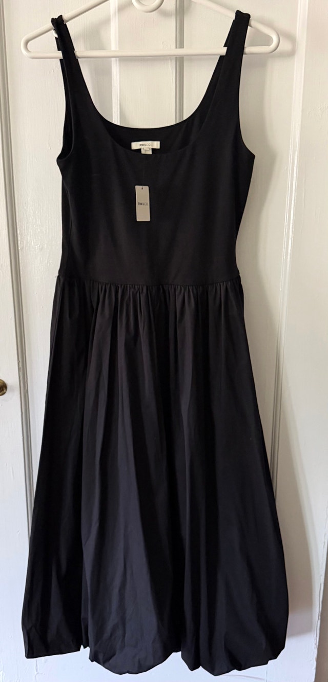 RW&CO. Black Tank Dress