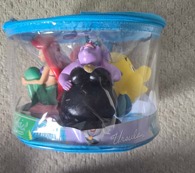 The Little Mermaid Bath Toys from Disney Land