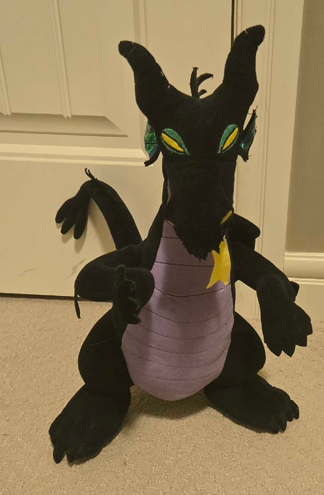 Maleficent Dragon Plush/Stuffie/Stuffed Animal