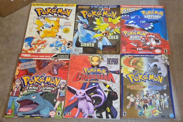 Pokemon Guides and Books