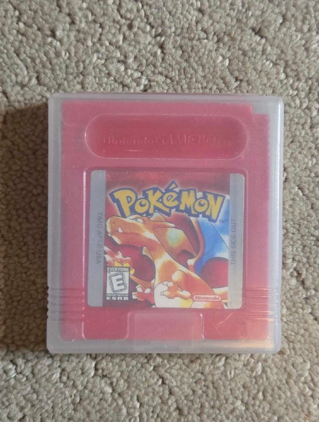 Pokemon Red Gameboy - Works and Saves