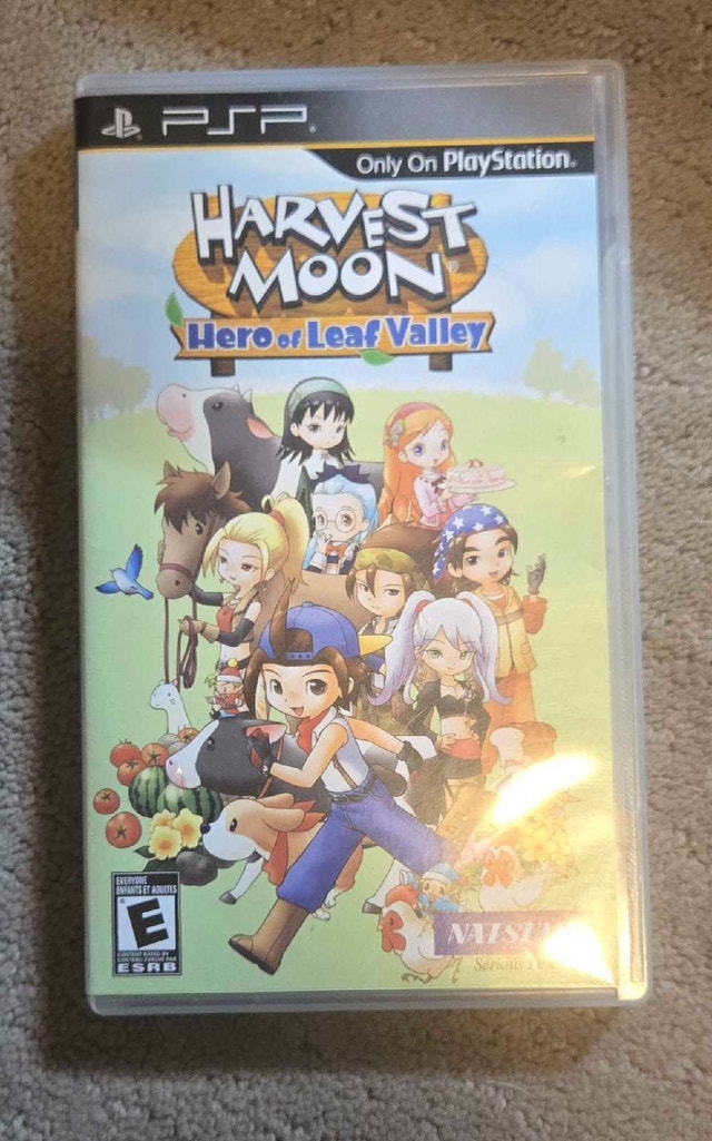 Harvest Moon Hero of Leaf Valley Sony PSP
