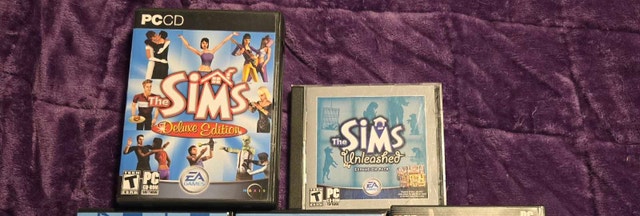 PC The Sims Deluxe and The Sims Unleashed