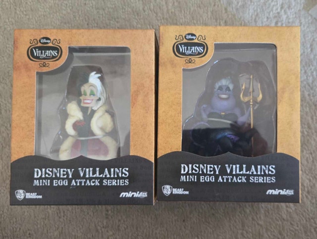 Ursula & Cruella Mini Egg Attack Series