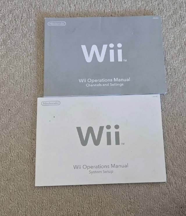 Wii Manuals