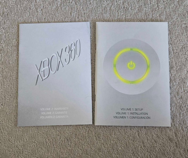 Xbox 360 Manuals
