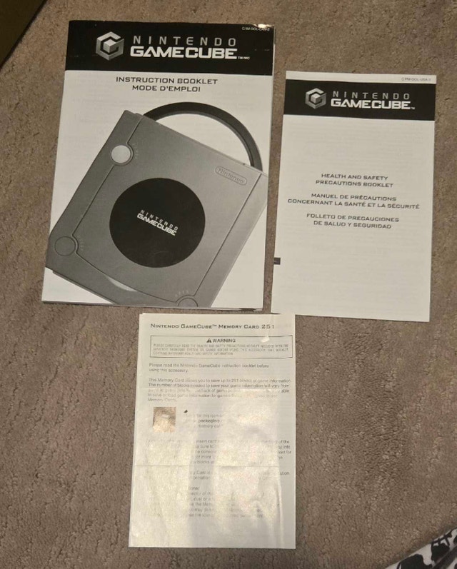 Nintendo GameCube Manuals