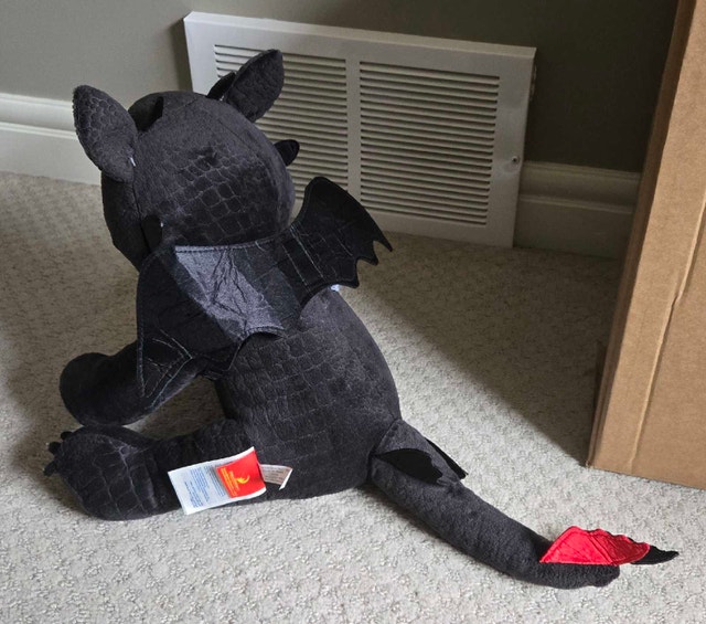 Toothless Build a Bear - How To Train Your Dragon - photo 2
