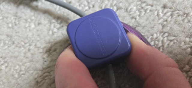 Official Nintendo GameBoy Advance GBA Cable - photo 2