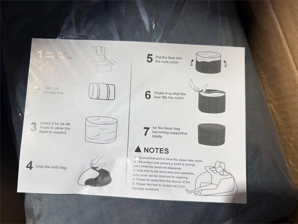 New bean bag chair - photo 4