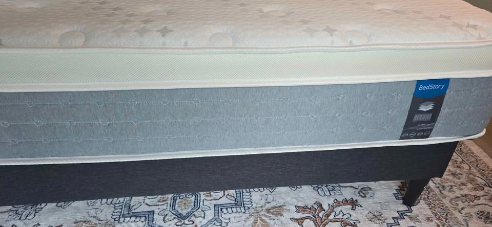 Queen Mattress and Upholstered Bed Frame - photo 5