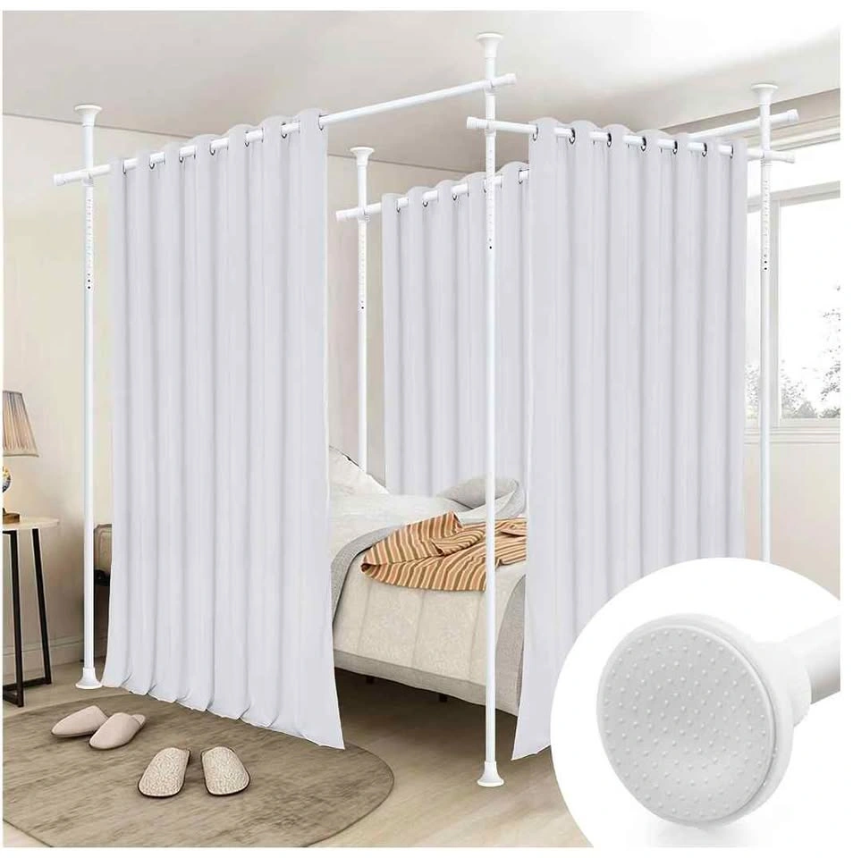 Adjustable Room Divider Curtain Rod (28-171in W, 4-10ft H) - photo 3