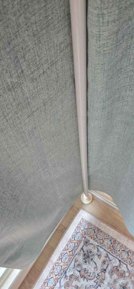 Adjustable Room Divider Curtain Rod (28-171in W, 4-10ft H) - photo 4