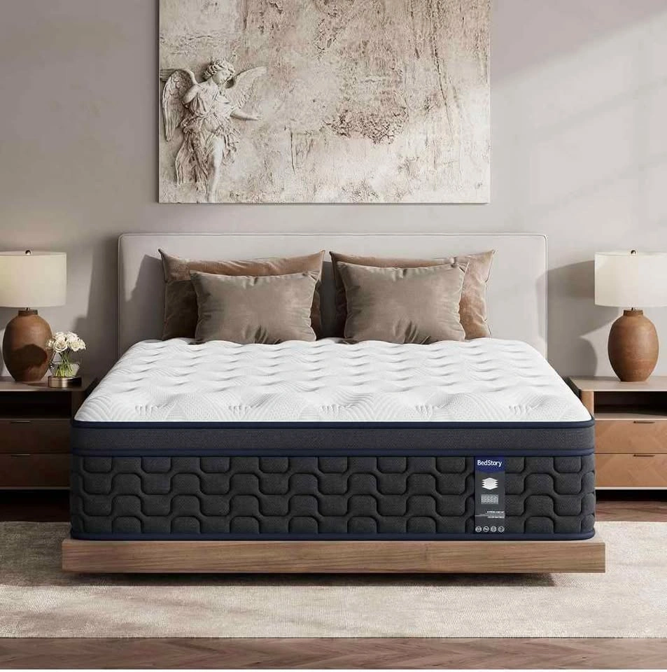 BedStory Queen Mattress Firm 10-Inch Hybrid - photo 2