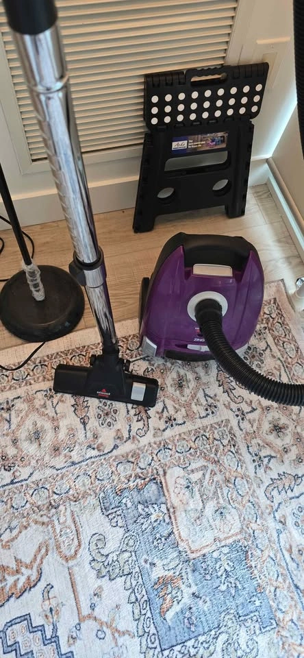 Bissell Zing Lightweight, Bagged Canister Vacuum, Purple - photo 2