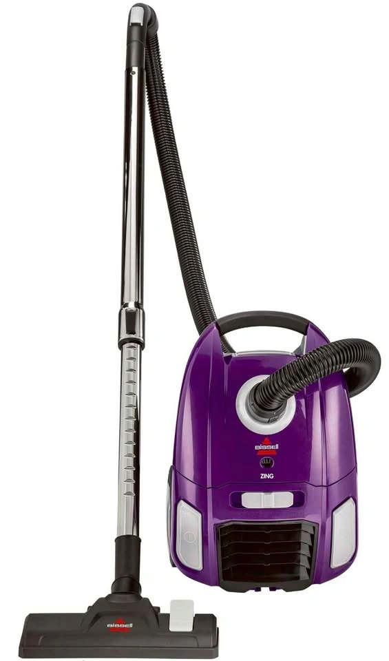 Bissell Zing Lightweight, Bagged Canister Vacuum, Purple - photo 4