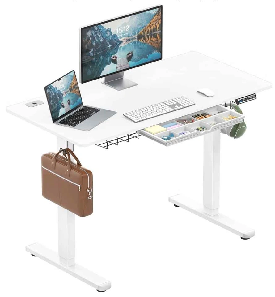 SHW 48-Inch Electric Height Adjustable Standing Desk - photo 2