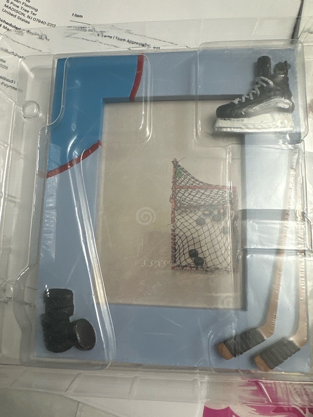 3D Hockey Photo Frame| Unique Hockey Gift|Player Gift