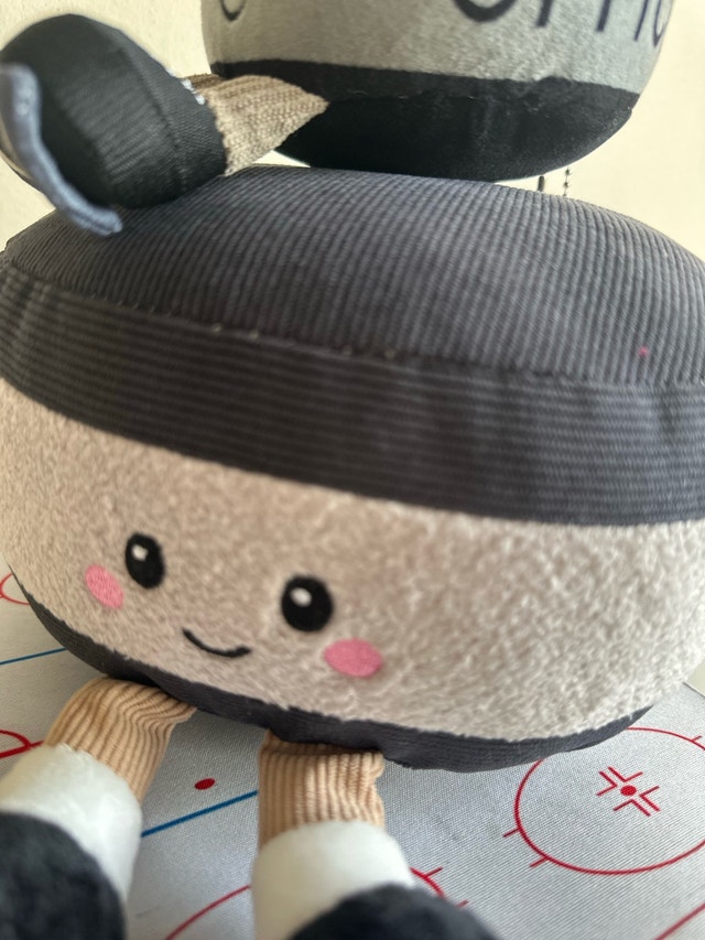 Jumbo Hockey Puck Plush, Hockey Player Gift - photo 2
