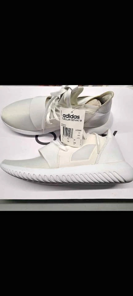 Adidas Tubular Defiant W - Womens White Sneakers Size 8