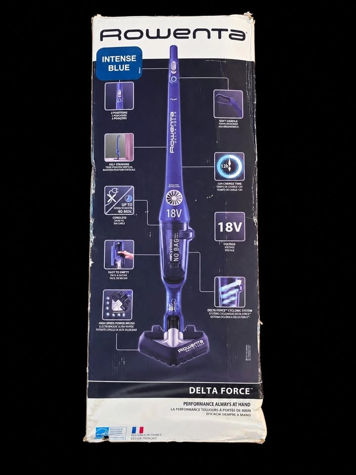 Rowenta Delta Force 18V Cordless Vacuum – New Sealed - photo 2