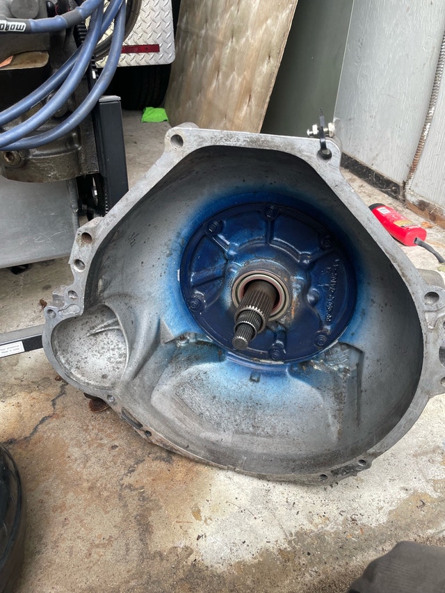 Ford AOD with B&M Torque converter and shift kit - photo 2