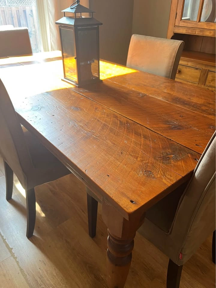 Custom - Solid wood dining room set - photo 4