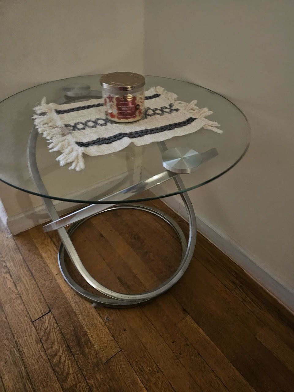 Modern 3-Piece Glass Table Set - photo 3