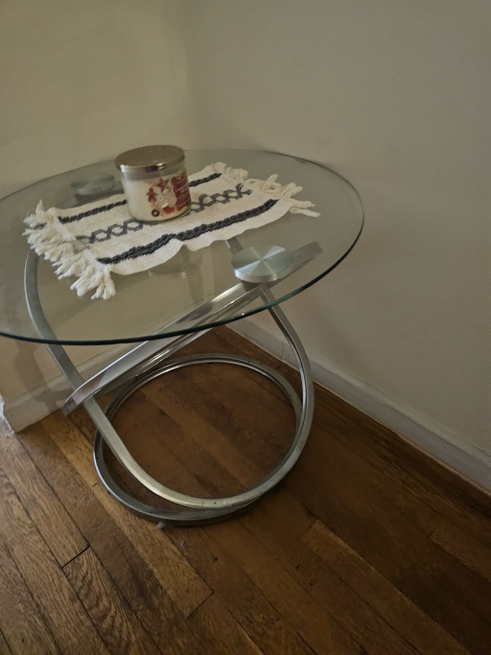 Modern 3-Piece Glass Table Set - photo 4