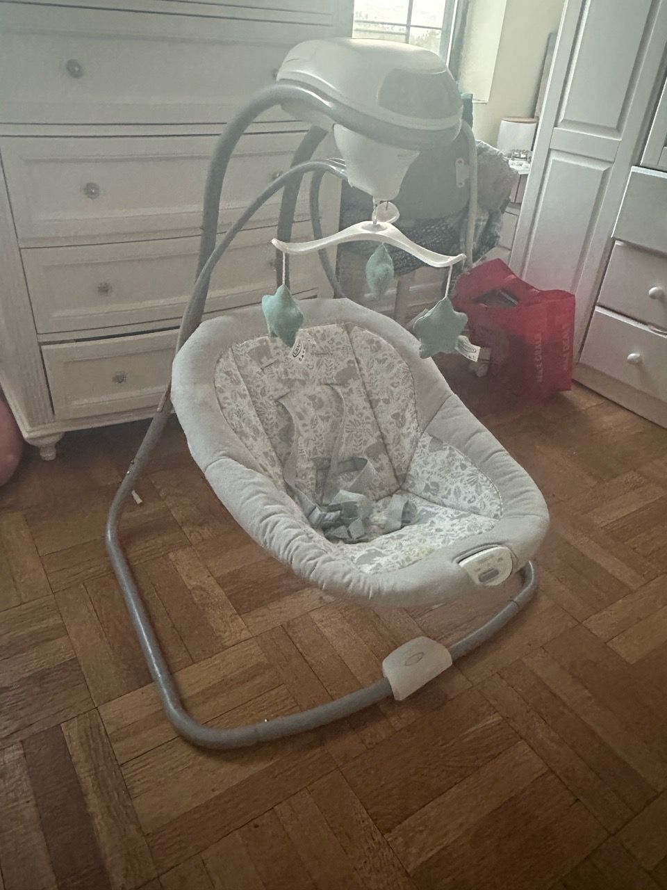 Graco Simple Sway Swing, Ivy - photo 4