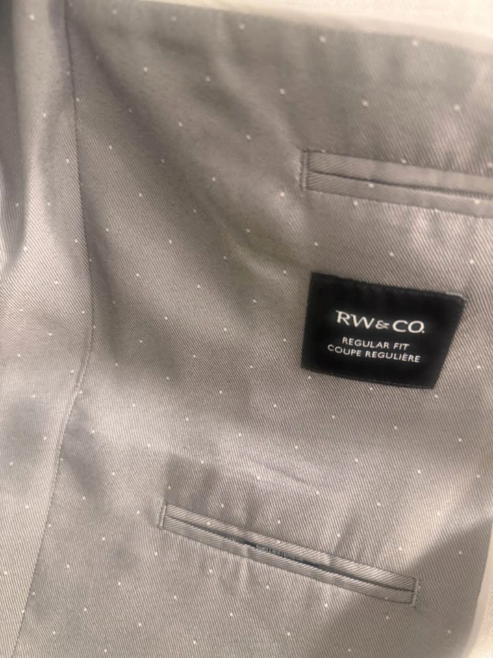 RW&CO Regular Fit 2 piece light grey - photo 4