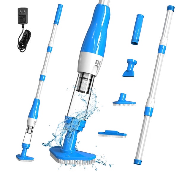 4 in 1 Cordless Rechargeable Small Pool Vacuum spa hot tub