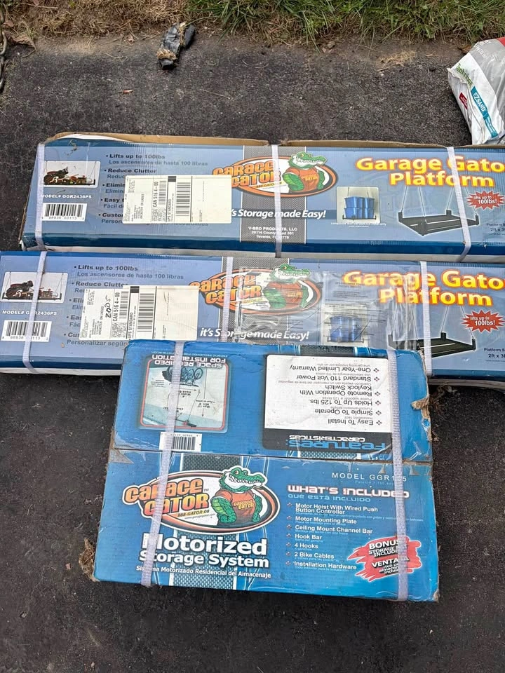 Garage Organizers Brand New
