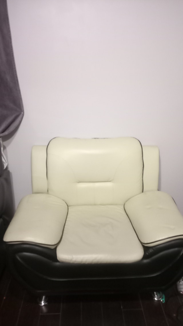 2 X Modern Two-Tone Accent Chair