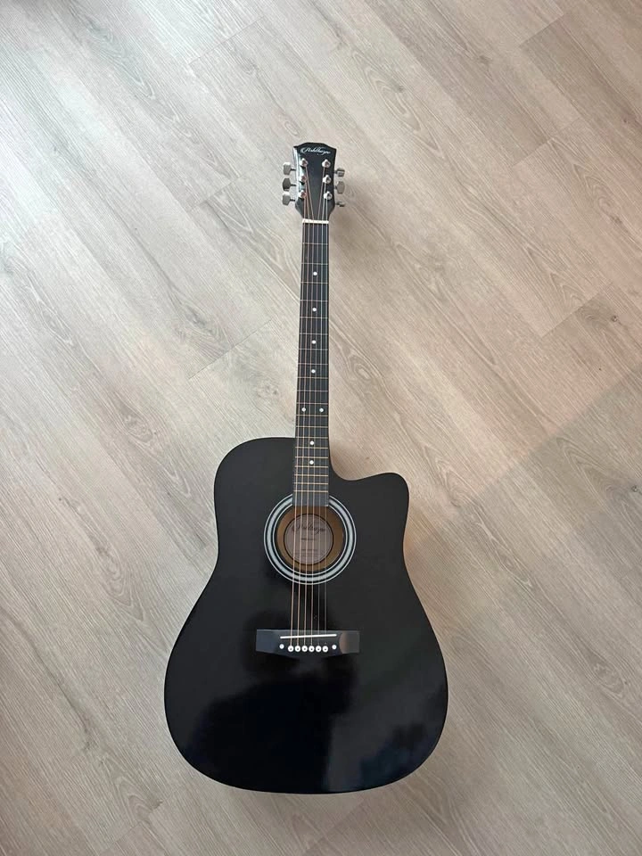 Ashthorpe B27 Black Acoustic Guitar + Gig Bag – Great Beginner G