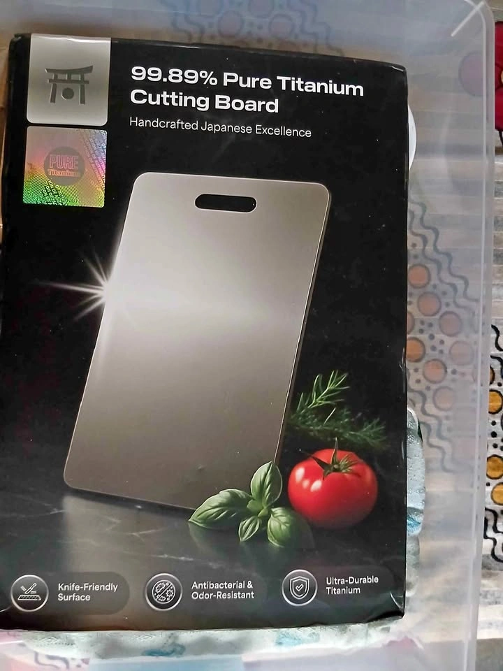 Titanium cutting board